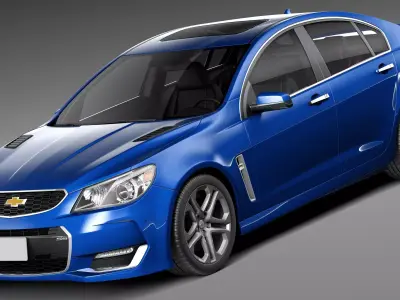 Chevrolet SS CG 2016 3D model