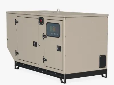 Industrial Generator 3D model