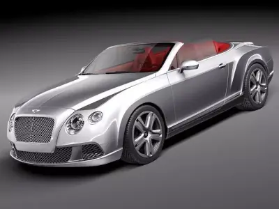 Bentley Continental GTC 2012 3D model