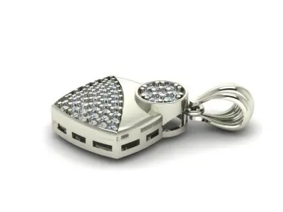 beautiful pandent for women 3D print model