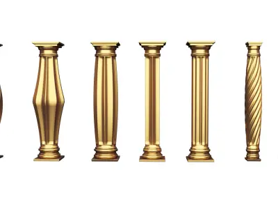 Columne Full Set 3D model