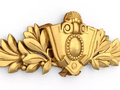 carved classic decorative ornament cnc 3d printing stl 25 3D print model