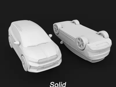 Skoda Enyaq IV Ready to Print STL Files 3D print model
