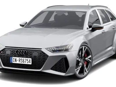 Audi RS6 Avant 3D model