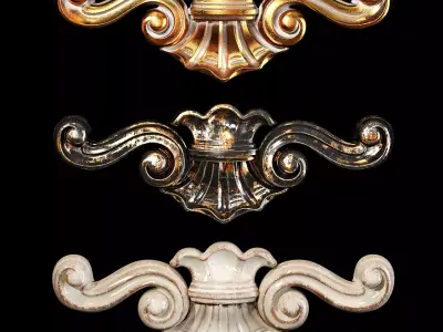 Classic carved 022 3D model