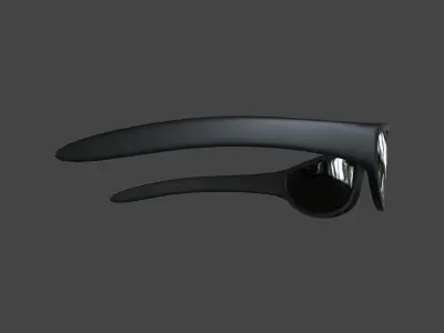 GLSS-007 Sunglasses Low-poly 3D model