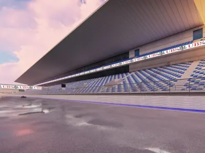 F1 Track Concept 3D model
