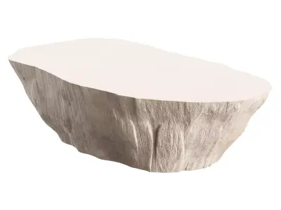 Oakmont outdoor coffee table 3D model