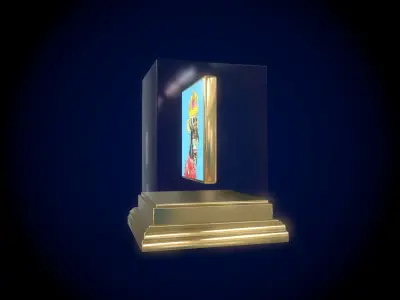 Mutant Ape 16 Gold Club Low-poly 3D model