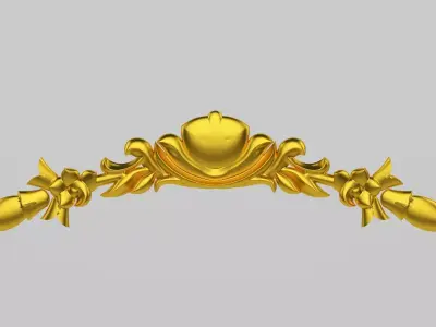 3D Headboard Stl 3D model