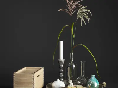 Decor for coffee table 3D model