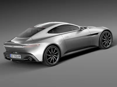 Aston Martin DB10 2015 3D model