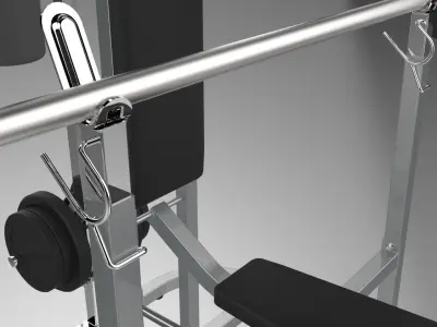 Kettler Classic gym pad 3D model