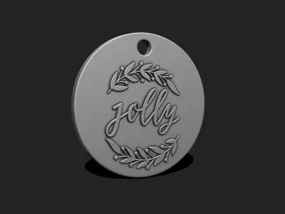 Christmas Ornament - Pendant -  Christmas Tree  - Decor - 06 3D print model
