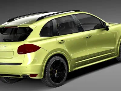 Porsche Cayenne GTS 2013 3D model