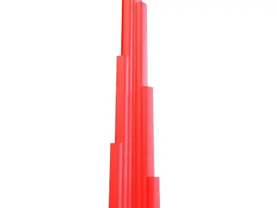 Printable Burj Khalifa 3D model