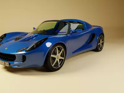 Lotus Elise S2 2002 3D model
