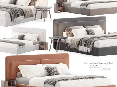Comocasa Savona bed 3D model