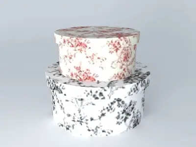 ornament decorative object box box Free 3D model