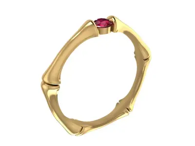 Bone Ring Gens and Ladies 3D print model
