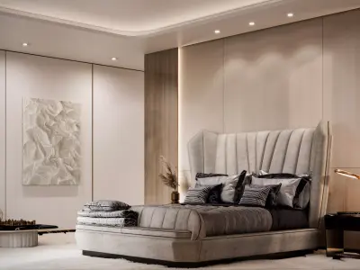 Luxury Bedroom 3D model