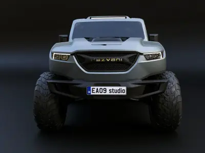 Rezvani Tank 3D model