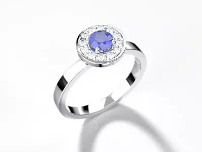 Halo ring 3D print model get