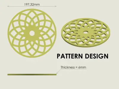 Decorative Pattern 3D print model