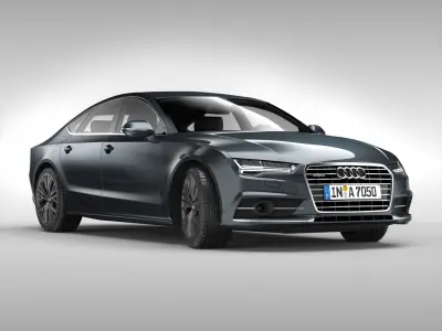 Audi A7 Sportback 2015 3D model