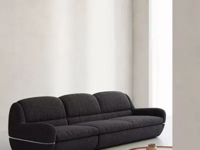 Parisian interior scene 3D model