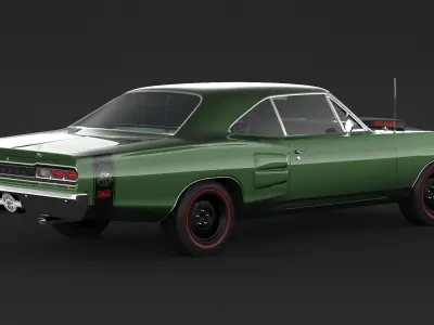 1969 Dodge Coronet Super Bee 3D model