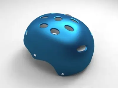 Skate helmet Free 3D model