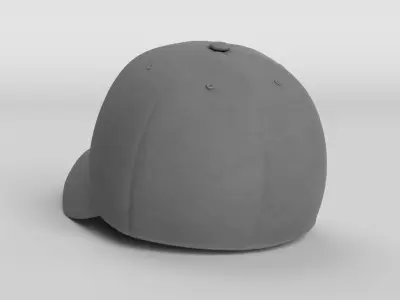 Baseball Hat 2 Low-poly 3D model