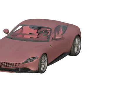 FERRARI ROMA 3D model