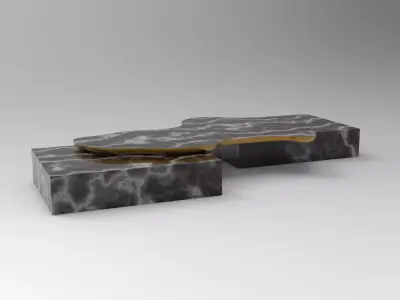 Navarra Center Table Low-poly 3D model