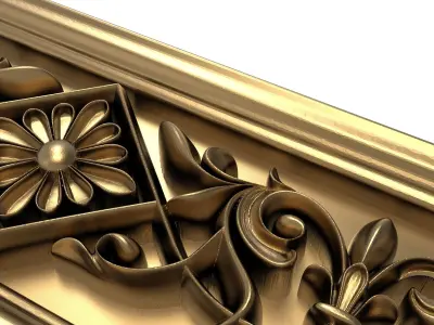  decorative pattern ready for 3D printing 3D model 278