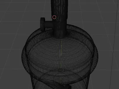 Molten Salt Reactor Experiment MSRE Simplified Vessel  3D model