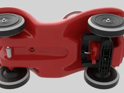 Big Bobby Car Toy 3D model