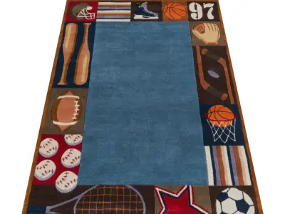 Rug Set 995 3D model