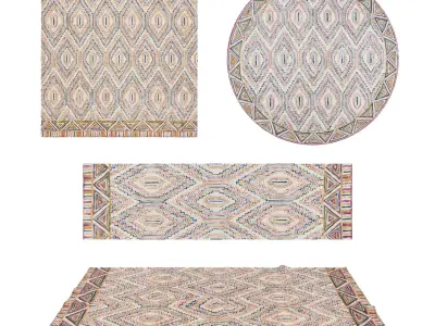 Rugs No 352 Low-poly 3D model