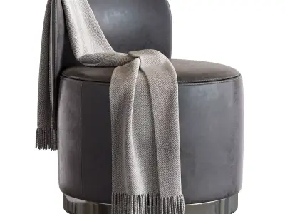 Pouf Andrew Martin 3D model