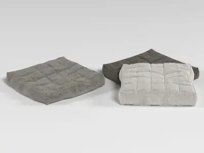 Sofa Pillows 3 3D model