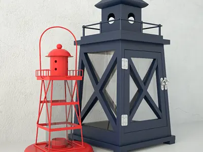 Lighthouse Lanterns 3D model