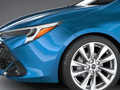 Toyota Corolla Hatchback 2023 3D model