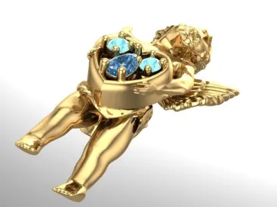 baby angel Free 3D print model purchase