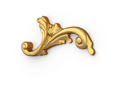 Classic decor ornament 330 3D model