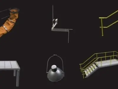 Industrial Pack 3D model