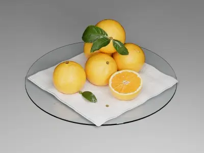 Orange 3D model