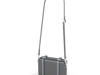 Dior and Rimowa Clutch Shoulder Black 3D model
