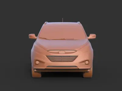Hyundai Tucson 2015 3D print model
